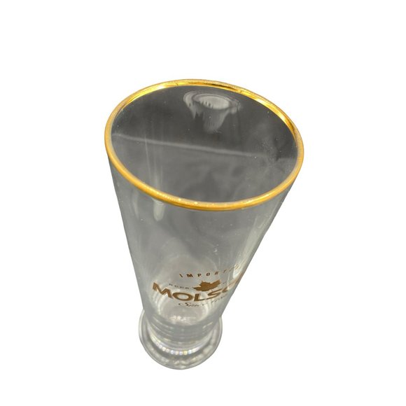 2 Vintage Moson Imported Beer Since 1786 Tall Pilsner Glasses - Picture 5 of 13